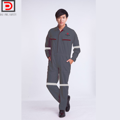 ÁO LIỀN QUẦN BẢO HỘ MÀU XÁM