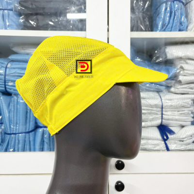 MŨ VẢI CÔNG NHÂN MÀU VÀNG